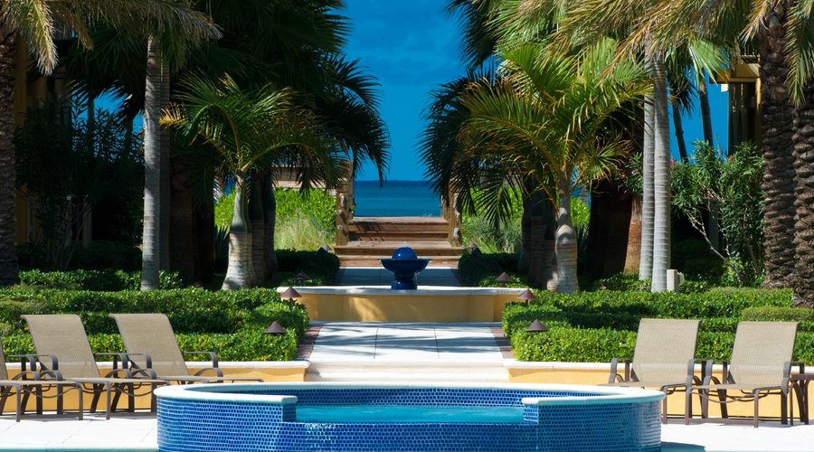 The Tuscany Resort's 70 foot pool