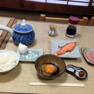 朝ごはんです。おいしかった