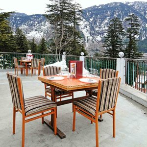Roof top restaurant with open terrace