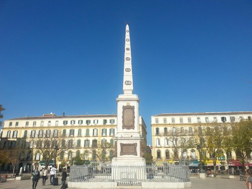 Statue of Pedro Espinosa outside the church, Antequera, Malaga