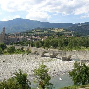Il famoso Ponte Gobbo di Bobbio