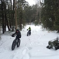 Single track Fatbiking - felt just like mountain biking :)