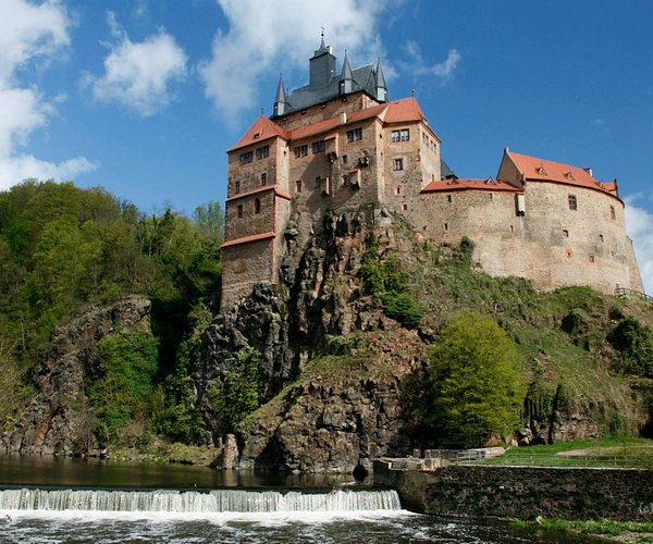 Burg Kriebstein river view