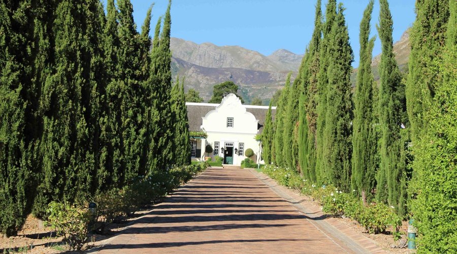 Pathway manor house