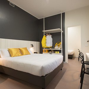 B&B Hotel Milano Ornato in Milan, image may contain: Furniture, Bedroom, Bed, Interior Design