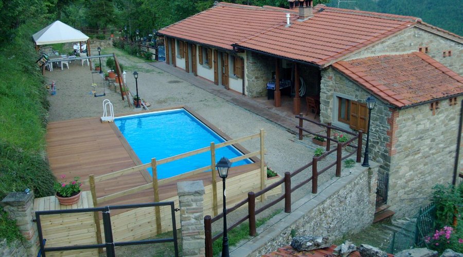 struttura e piscina
