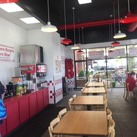 Beautiful clean atmosphere plus outside dining withfountain