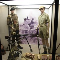 World War 2 display.