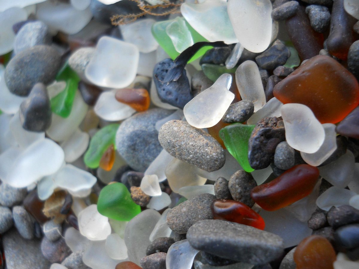 Discovered! A New Sea Glass Beach! Read About Russia's Glass Beach