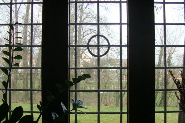 view from the room on the ground floor