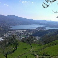 vista sul lago