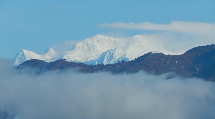 view from balcony