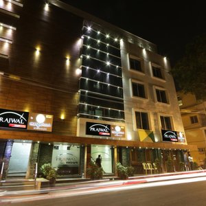 Facade night view