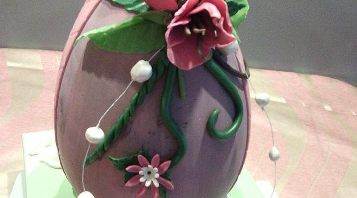 uova di cioccolato decorate