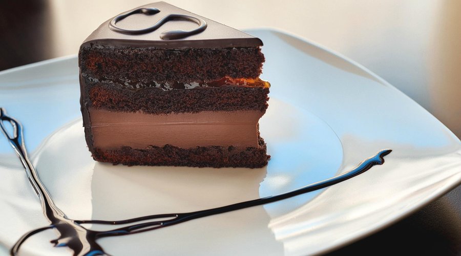 sacher cake at #cacaopraha