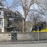 Die VIlla von Köstners Onkel und heute Mikro-Museum
