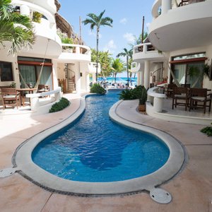 The Pool at the Playa Palms Beach
