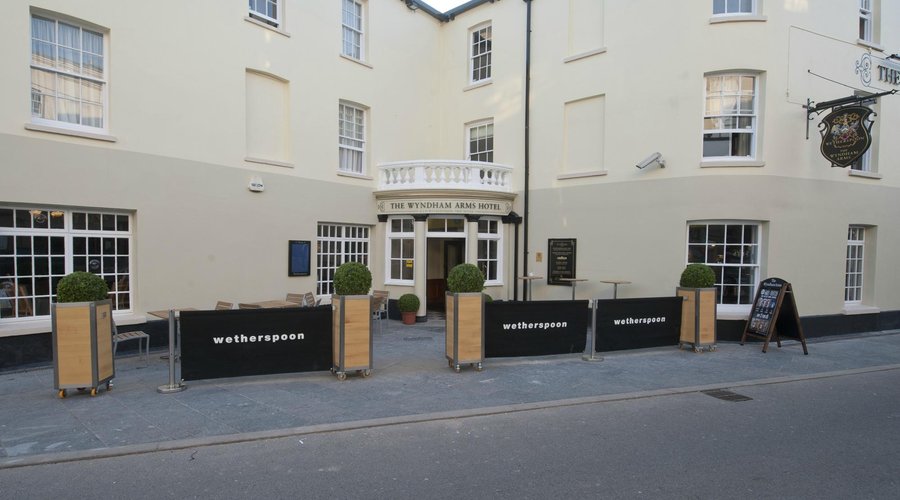 Entrance To Pub & Resturant