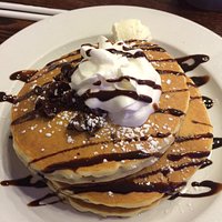 Chocolate chip pancakes