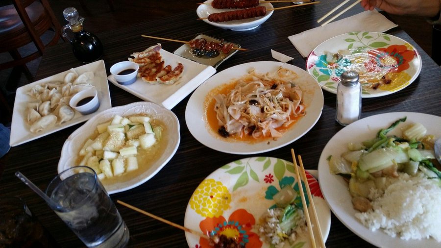 Dishes we ordered from Jiu Thai