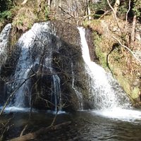 waterfall in Fairy Glen