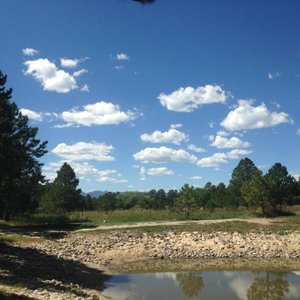 View from Picnic Bench and Lounge Chairs.  Sat for HOURS!