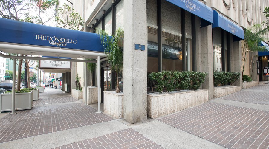 Exterior at the Donatello Hotel