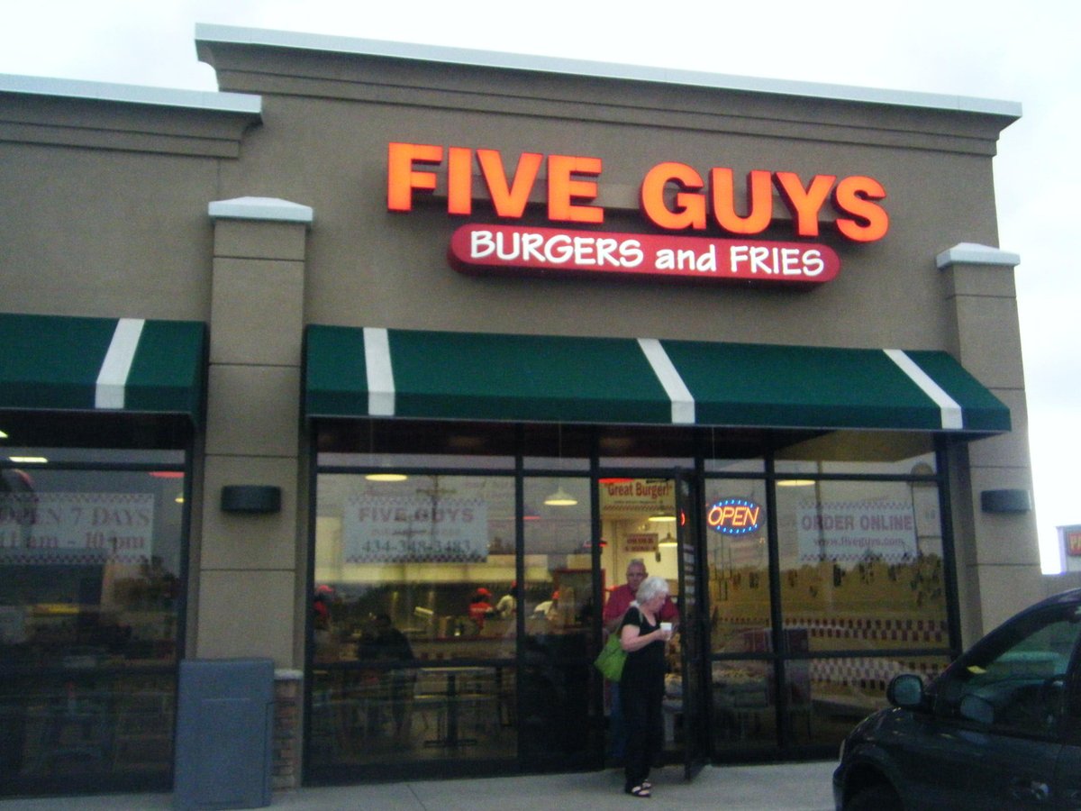 FIVE GUYS, Emporia - Menu, Prices & Restaurant Reviews - Tripadvisor