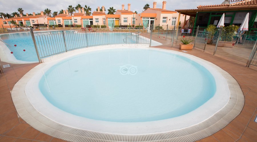 The Pool at the Bungalows Castillo Playa