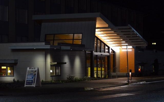 Entrance at Night