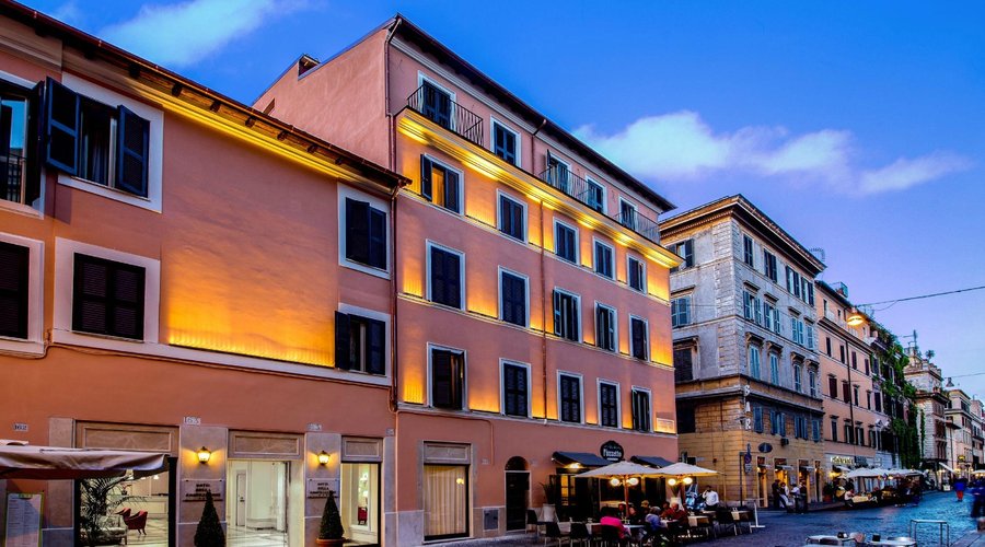 Hotel entrance