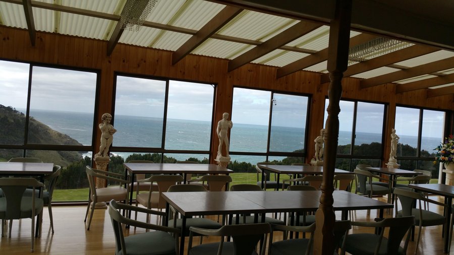 Enjoy the view while having your breakfast/meal.