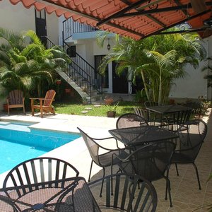 Every day we offer breakfast in our terrace.
