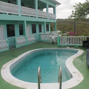 Belle Kaye pool area