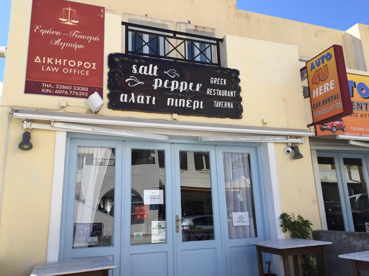 SALT & PEPPER, Fira Restaurant Avis, Numéro de Téléphone & Photos
