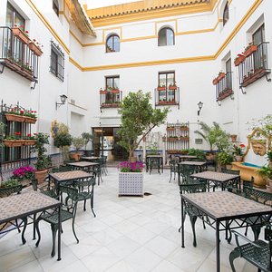 Andalousian Patio at the Hotel Eurostars Maimonides