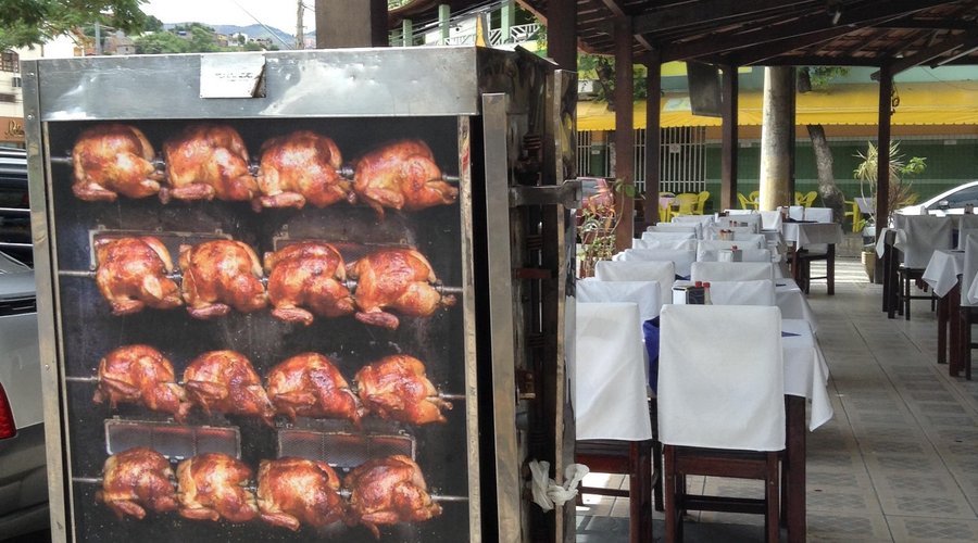 Quebra galho no domingo frango assado