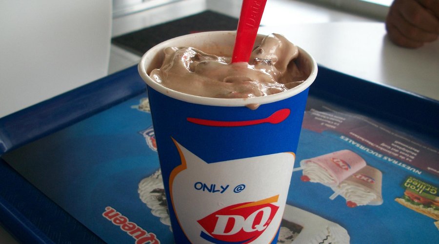 typical DQ blizzard now with many flavors
