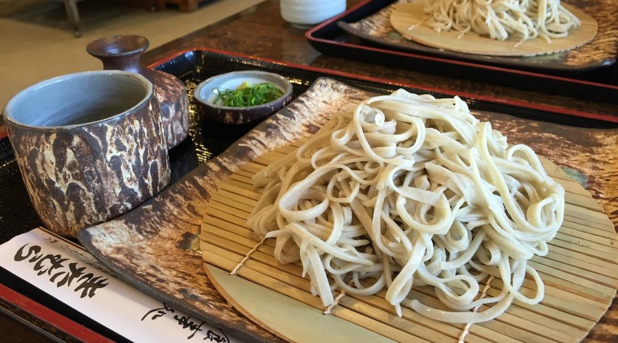 soba noodles - made by us