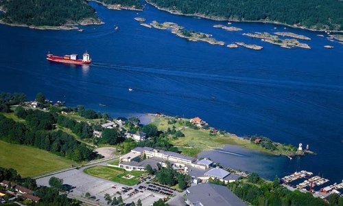 View from above the hotel