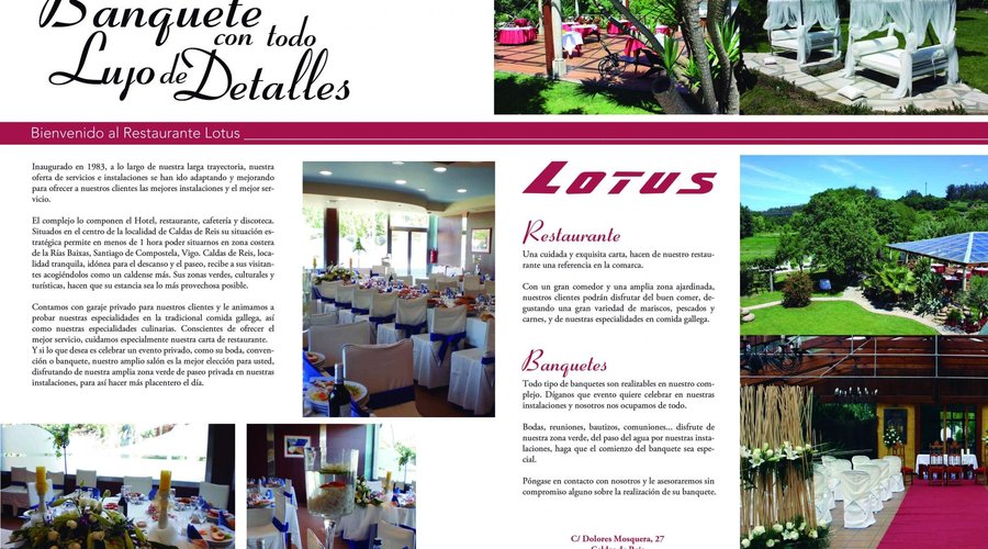 Hotel Restaurante en el centro de Caldas