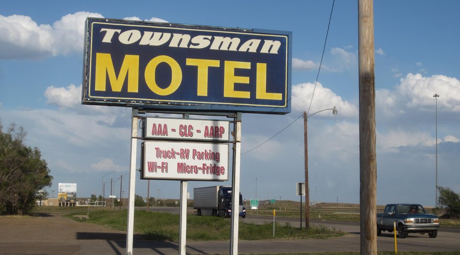 on the east side of town