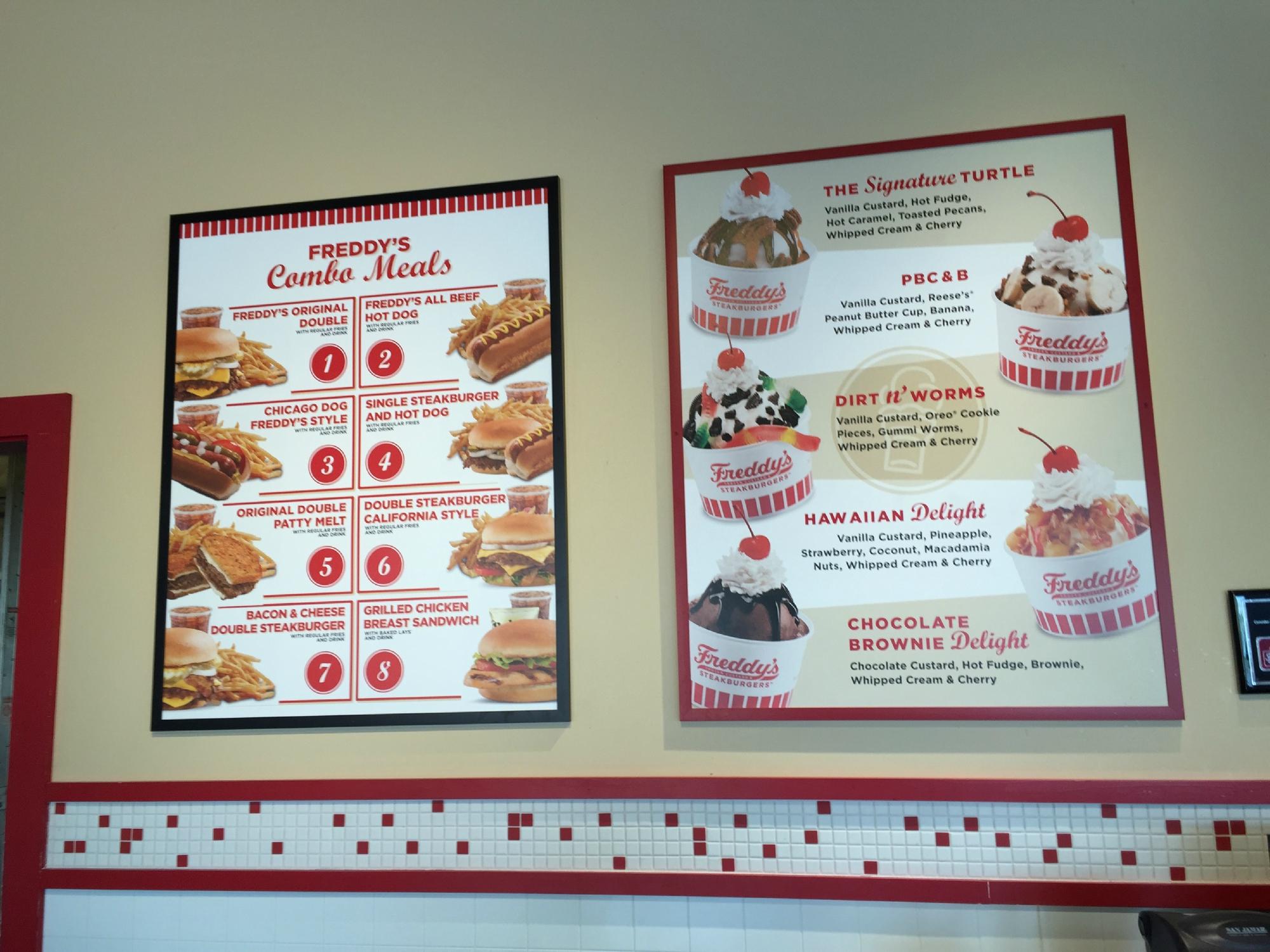 FREDDY S FROZEN CUSTARD STEAKBURGERS Chandler Photos Restaurant Reviews Order Online Food Delivery Tripadvisor
