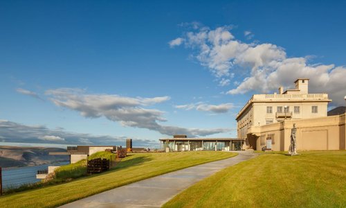 Maryhill Museum of Art and its new wing, opened in 2012.