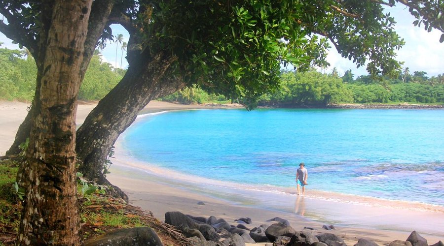 Local beach