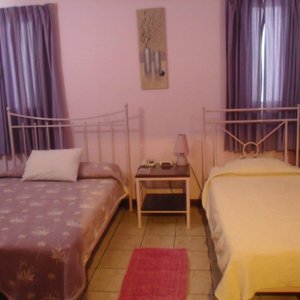 Casa Cambares in San Jose, image may contain: Furniture, Monitor, Dorm Room, Chair