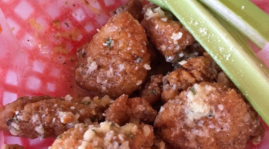 Garlic Parmesan boneless wings