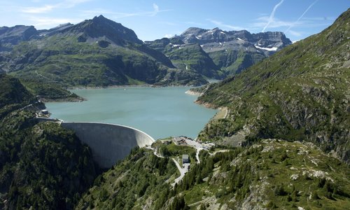 Lac et Barrage d'Emosson