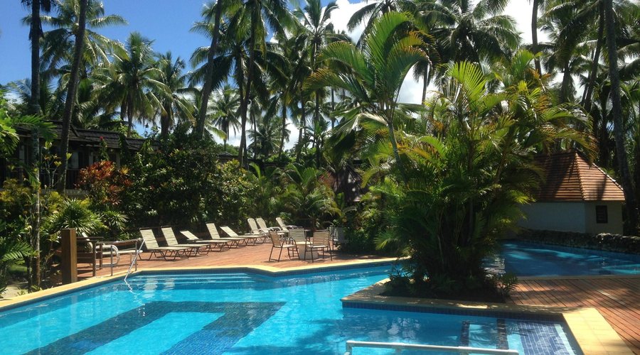 Pool area looking away from beach