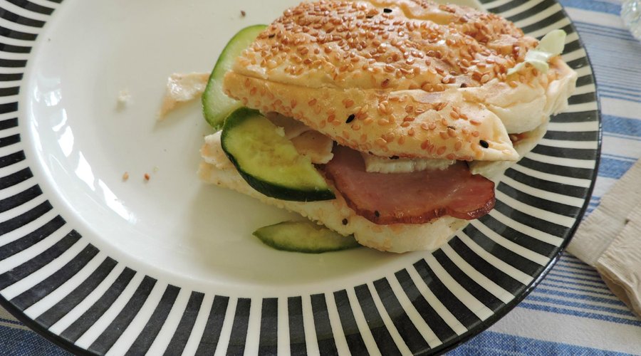 Half of the Original sandwich w Halloumi